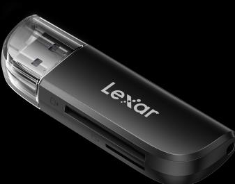 Actual product image Lexar Reader LRW300 Dual Slot SD/microSD USB 3.2