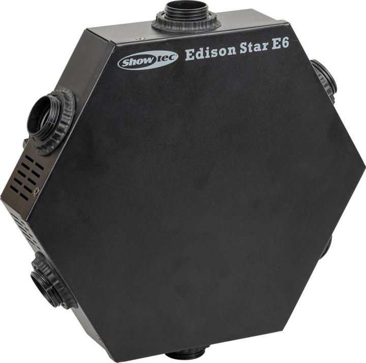 Image du produit Showtec Edison Star E6 DMX LED dimmer with 6 x E27 Socket (variateur LED DMX avec 6 prises E27) (LED)