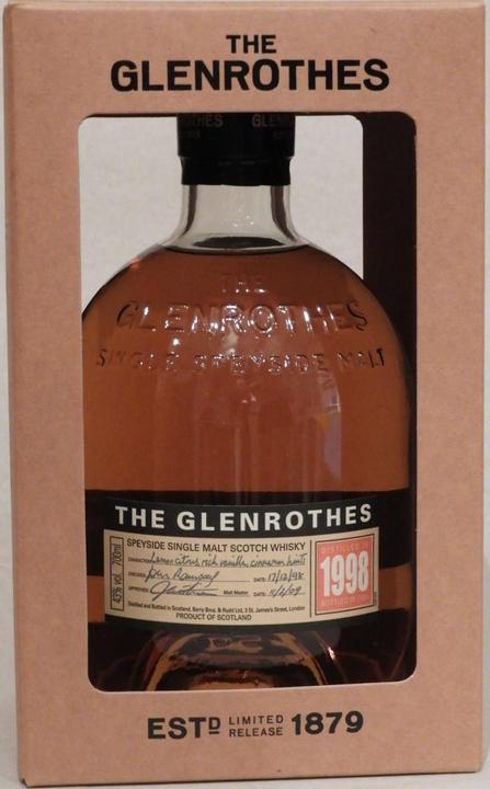 Produktbild Glenrothes 1998 (Single Malt)