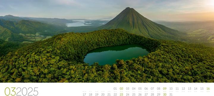 Produktbild Panorama - Stefan Forster Kalender 2025 (66 x 33 cm, Harter Einband, Deutsch, Englisch)