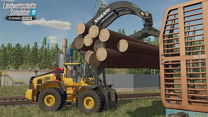 Immagine prodotto Giants Software Farming Simulator 22 - Edizione Platinum (PS4, DE)