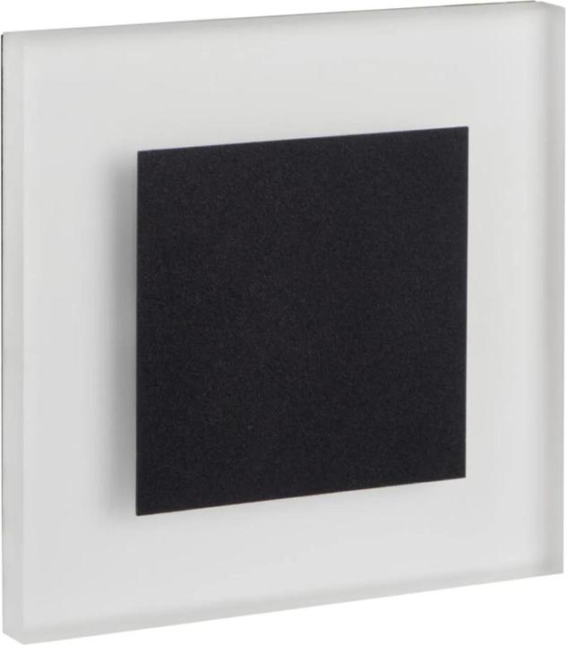 Kanlux Treppengestell Kanliux Stock frame LED 0,8W 12V LED APUS B-NW schwarz 14 lm 4000K 26538 (14 lm)