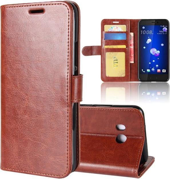 Actual product image Crazy Horse Bookcover (HTC U11)