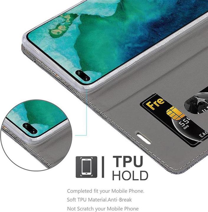Image du produit Cadorabo Couverture look jeans Book (Honor View 30 Pro)