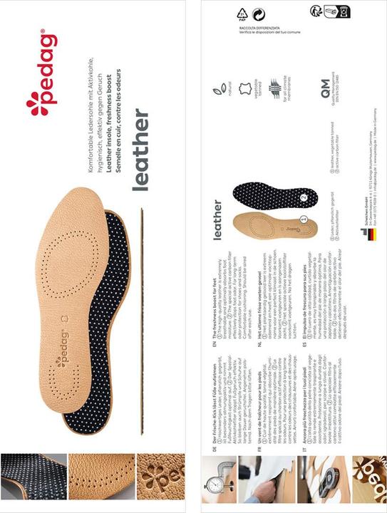 Actual product image Pedag Leather