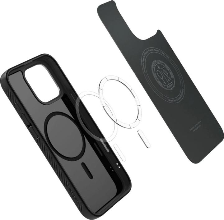 Actual product image Spigen Liquid Air T (MagFit) iPhone 16 Pro Case Matte Black (Apple iPhone 16 Pro)