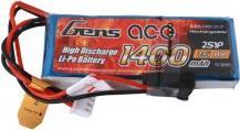 Produktbild Gens Ace LiPo-Akku 7.4V 1400mAh RX (7.40 V, 1400 mAh)