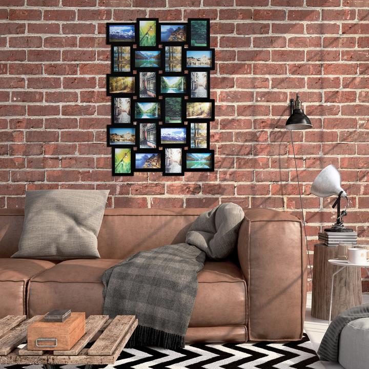 Actual product image Relaxdays Picture Frame for 24 Photos (10 x 15 cm)