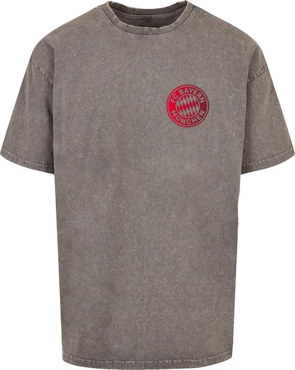 Produktbild FC Bayern München Mia San Mia V GR Acid Washed Heavy Oversize Tee - 115607 (XL)
