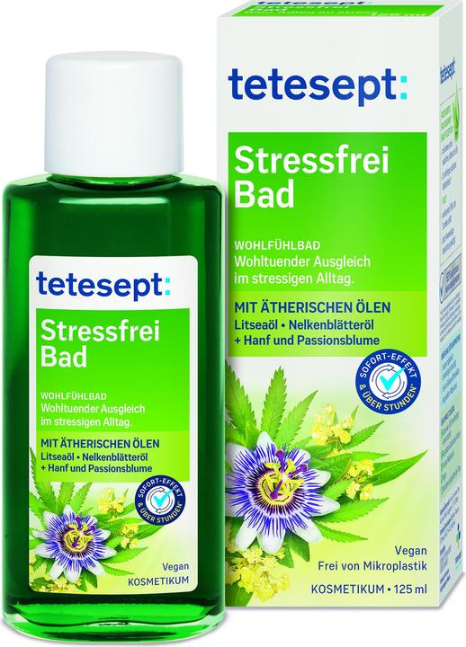 Produktbild Tetesept Badekonzentrat Stressfrei (125 ml, Badesalz)