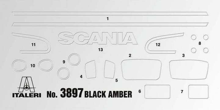 Immagine prodotto Italeri Scania R Black Amber