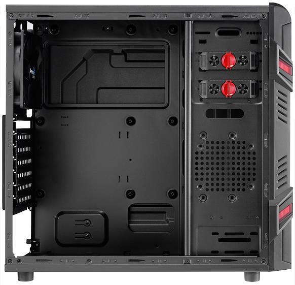 Actual product image AeroCool GT Black Edition (ATX, mATX)