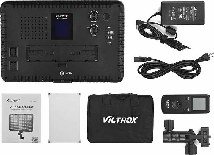 Actual product image Viltrox VL-D640T (Video light)