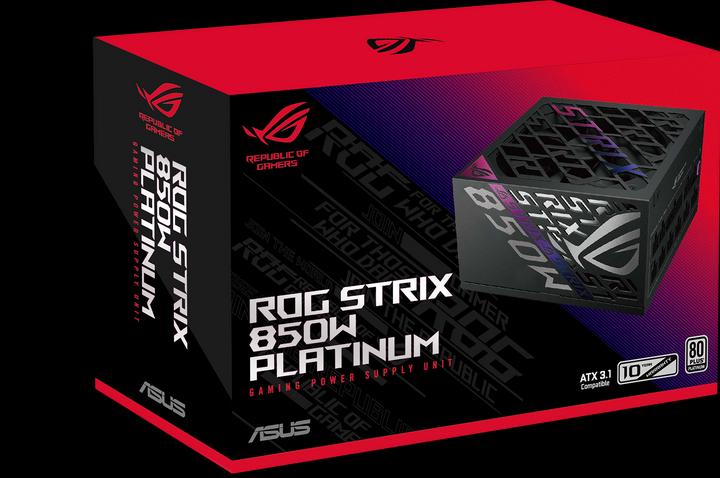Actual product image ASUS ROG-STRIX-850P-GAMING power supply unit (850 W)