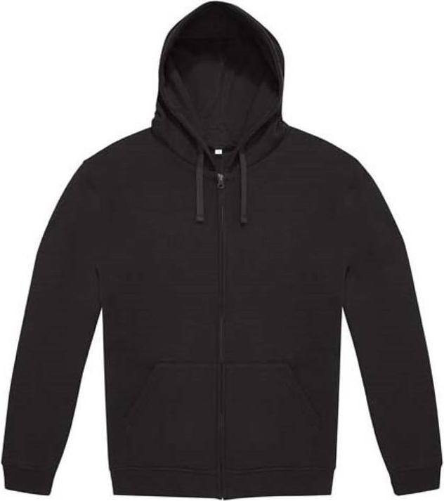 B&C ID.334 Hoodie mit durchgehendem Reissverschluss