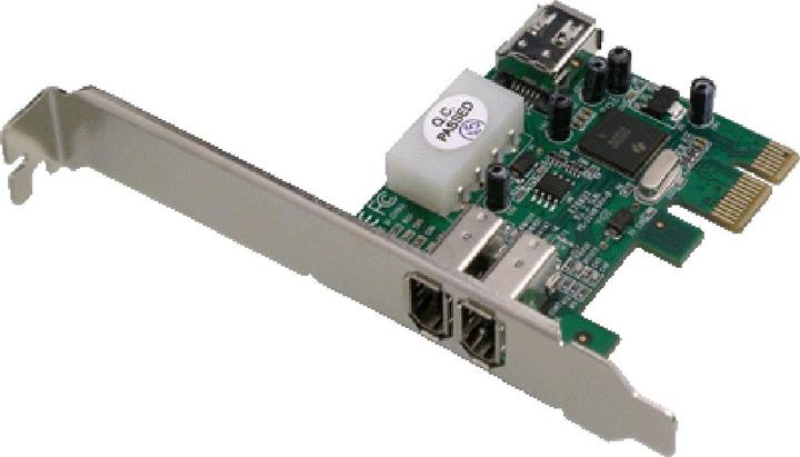 Image du produit Dawicontrol DC-1394 PCIe - 2+1 - Port IEEE 1394 FireWire PCI Express Controller