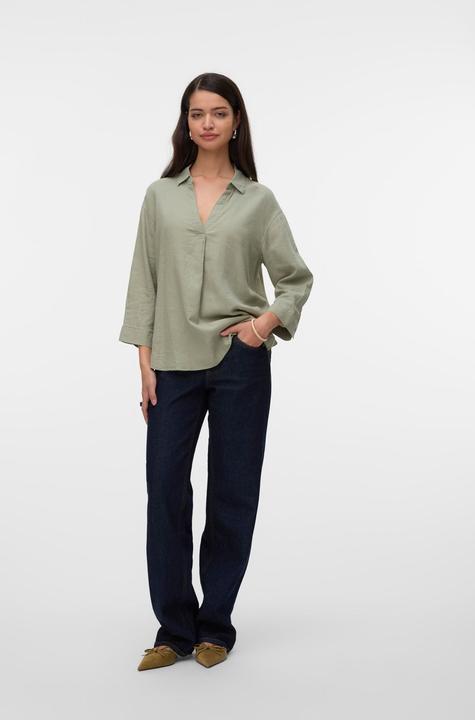 Image du produit Vero Moda Vmlinn 3/4 Top Wvn Ga Noos (S)