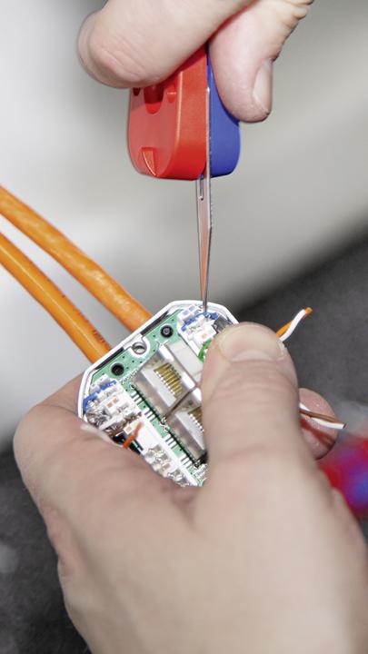 Actual product image Weicon Application tool LSA Sensor No.40 blue/red (185 mm)