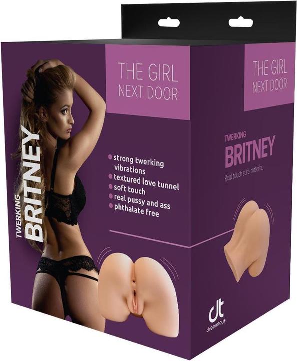 Actual product image Dreamtoys Dream Toys The Girl Next Door Twerking Britney Erotic Games Flesh One Size