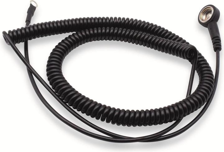 Produktbild Quadrios ESD-Erdungskabel 3.60 m Druckknopf 10 mm, Ringkabelschuhanschluss