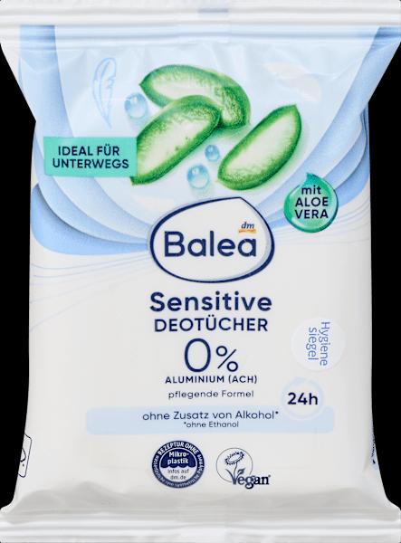 Produktbild dm Balea Deotücher Sensitive (Reinigungstücher)
