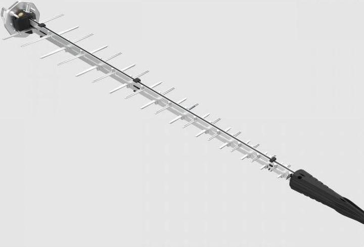 Produktbild Poynting Antennen · LTE/GSM · Yagi/Mast · A-LPDA-0500-V1-01 · silber · N-Type · WiFi 6 · LoRa Heli (GSM)