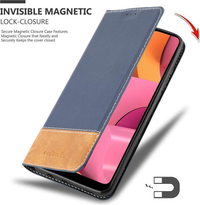 Immagine prodotto Cadorabo X-Wallet Copertura della tuta in ecopelle (Samsung Galaxy A20s)