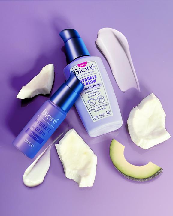 Produktbild Bioré Hydrate & Glow Feuchtigkeitspflege (100 ml, Tagescreme)