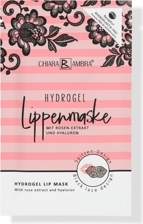 Actual product image Chiara Ambra Hydrogel Lip Mask
