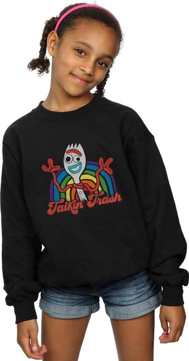 Produktbild Disney Toy Story 4 Forky Talkin' Trash Sweatshirt Mädchen (140, 146)