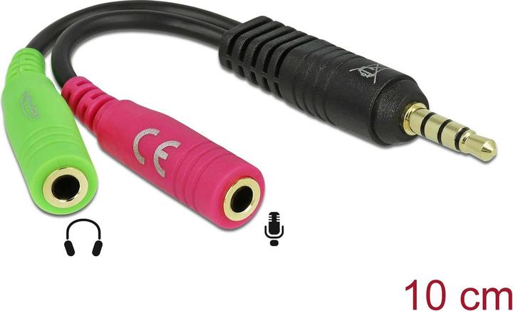 Delock Adattatore per cuffie (Adattatore per cuffie)
