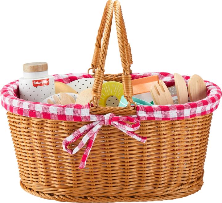 Image du produit Fisher-Price Set de paniers à pique-nique en bois