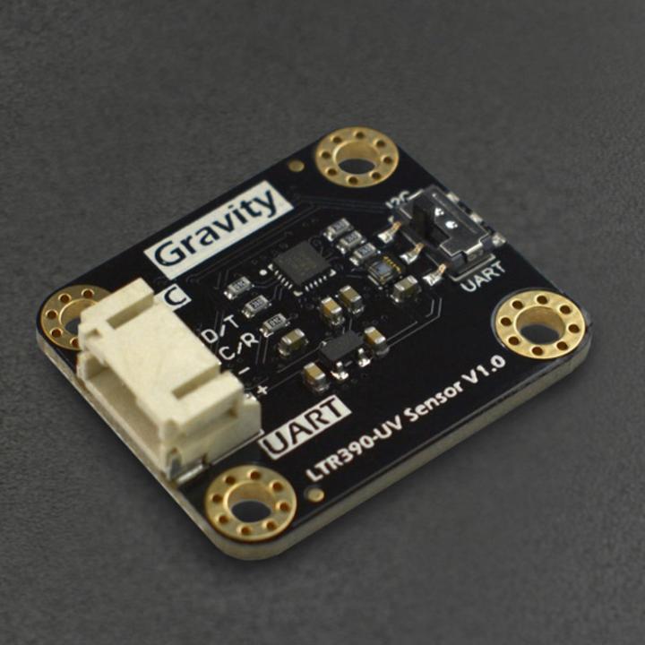 Actual product image DFRobot Gravity LTR390 UV Light Sensor I2C and UART