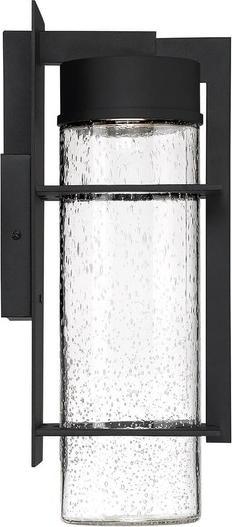 Immagine prodotto Elstead Lighting Lampada da parete per esterni Eames LED 41cm Earth Black Clear IP44 (800 lm)