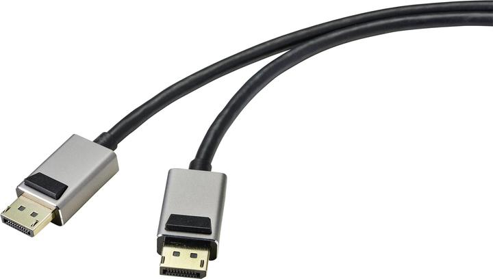 Produktbild SpeaKa Professional 8K Displayport auf Displayport Kabel im Aluminiumgehäuse 3 m (3 m, DisplayPort)