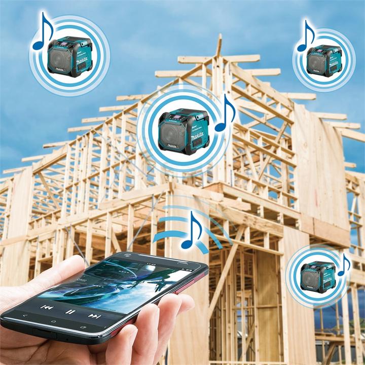 Actual product image Makita DMR 203 (35 h, Electrical connection, Rechargeable battery operated)