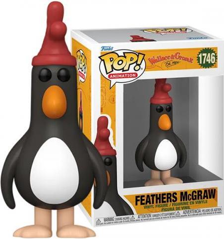 Produktbild Funko Wallace & Gromit POP! Animation Vinyl Figur Feathers McGraw 9 cm