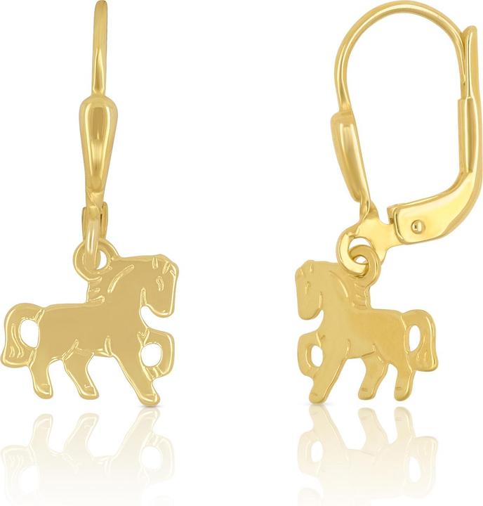 Actual product image Muau Horse (White gold, Yellow gold, Red gold or silver)