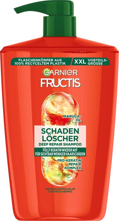 Garnier Fructis Damage (1000 ml, Flüssiges Shampoo)