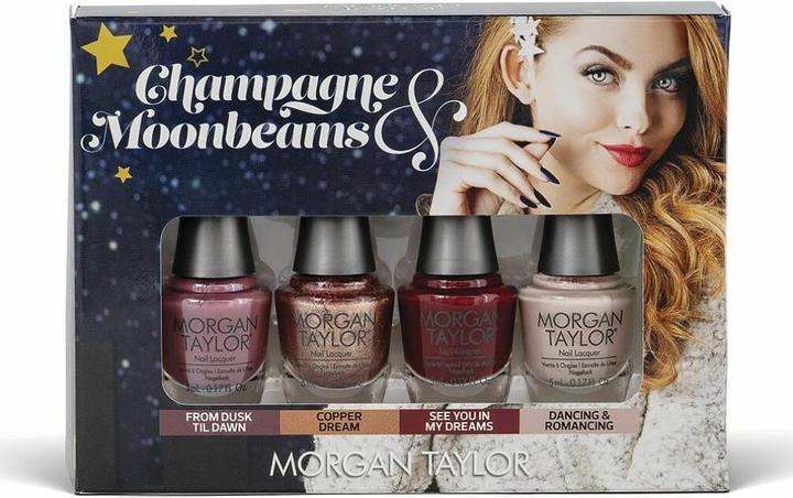 Morgan Taylor CHAMPAGNE & MOONBEAMS LOTE 4 pz