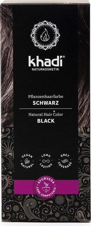 Khadi Pflanzenhaarfarbe (Schwarz)
