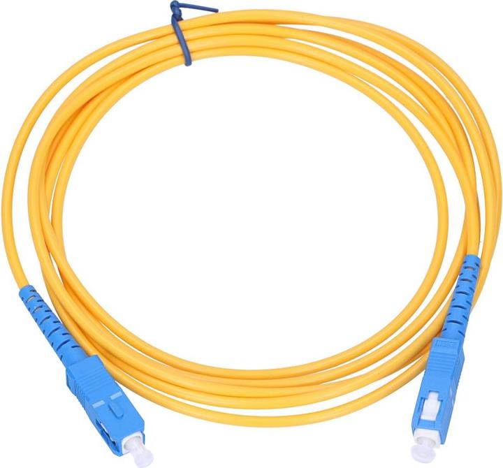 Extralink SC/UPC-SC/UPC | Patchcord | Single mode, Simplex, 3mm, 3m, 3 m, FTTH, G.657.A1, SC/UPC, SC (3 m)
