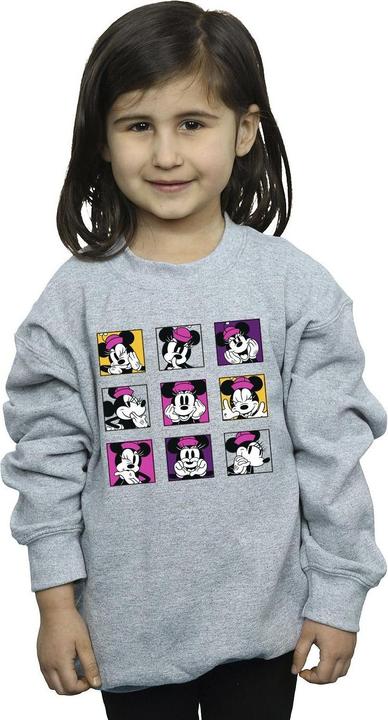 Produktbild Disney Minnie Mouse Squares Sweatshirt Mädchen (128)
