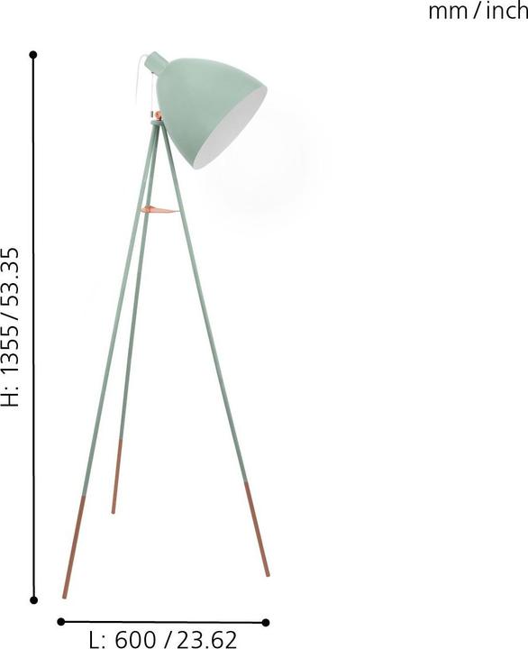 Actual product image EGLO Dundee (E27)