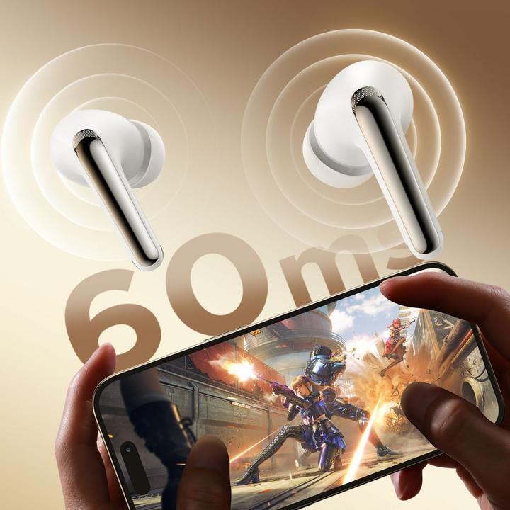 Image du produit Joyroom Funpods JR-FN1 écouteurs sans fil intra-auriculaires TWS Bluetooth 5.4 ANC ENC - blanc (ANC, 35 h, Sans fil)