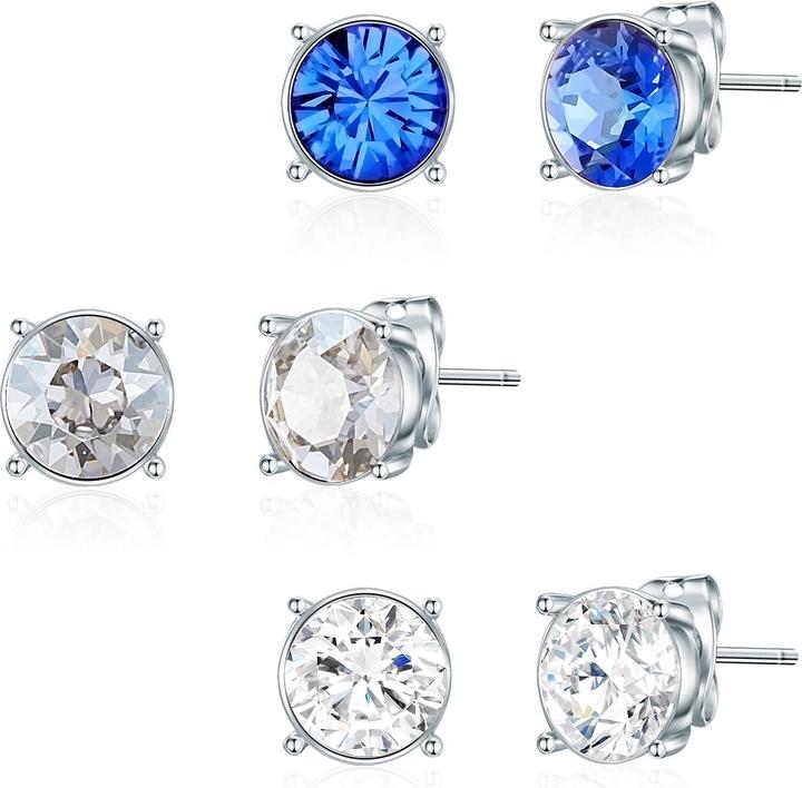 Immagine prodotto Lulu & Jane Lega metallica da donna impreziosita da cristalli Swarovski® argento - 29511 (Lega metallica)