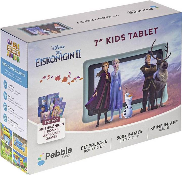 Produktbild Pebble Kids Frozen 2 (Kinder Tablet) (nur WLAN, 7", 16 GB, Grey)