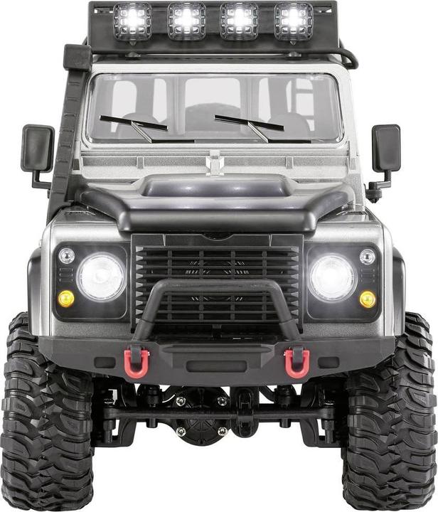 Produktbild Reely Silber Brushed 1:16 RC Einsteiger Modellauto Elektro Crawler Allradantrieb (4WD) RtR 2,4GHz I (RTR Ready-to-Run)