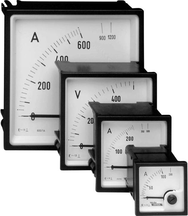 Produktbild Weigel Analoges Einbaumessgerät Schalttafel Einbauinstrument mit Dreheisenmesswerk