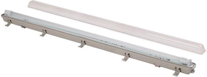Image du produit Shada Luminaire anti-humidité avec détecteur de mouvement LED Luminaire diffuseur anti-humidité HF (1800 lm, G13)